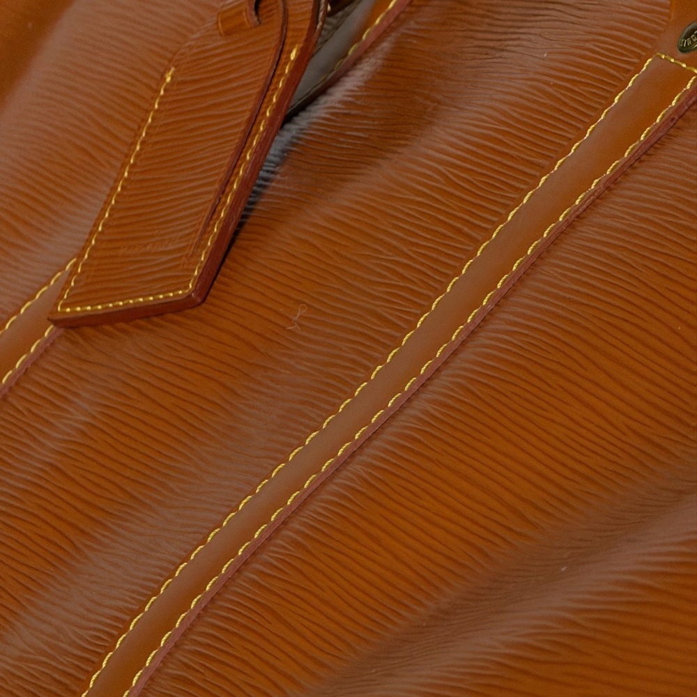 Louis Vuitton Tan Leather Duffel Bag - Picture 5 of 10